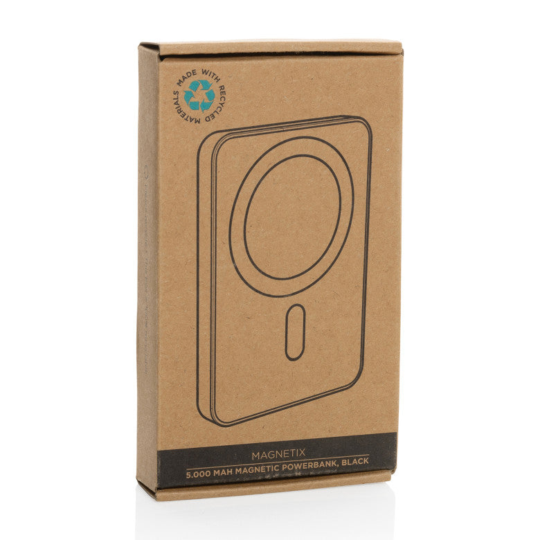 Magnetix RCS Recycled Plastic 5000 mAh Magnetic Powerbank